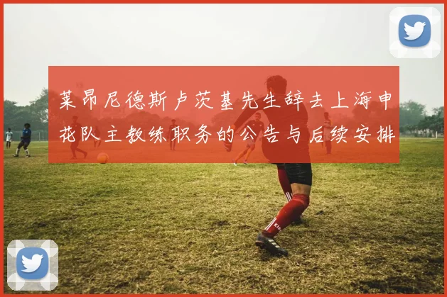 莱昂尼德斯卢茨基先生辞去上海申花队主教练职务的公告与后续安排